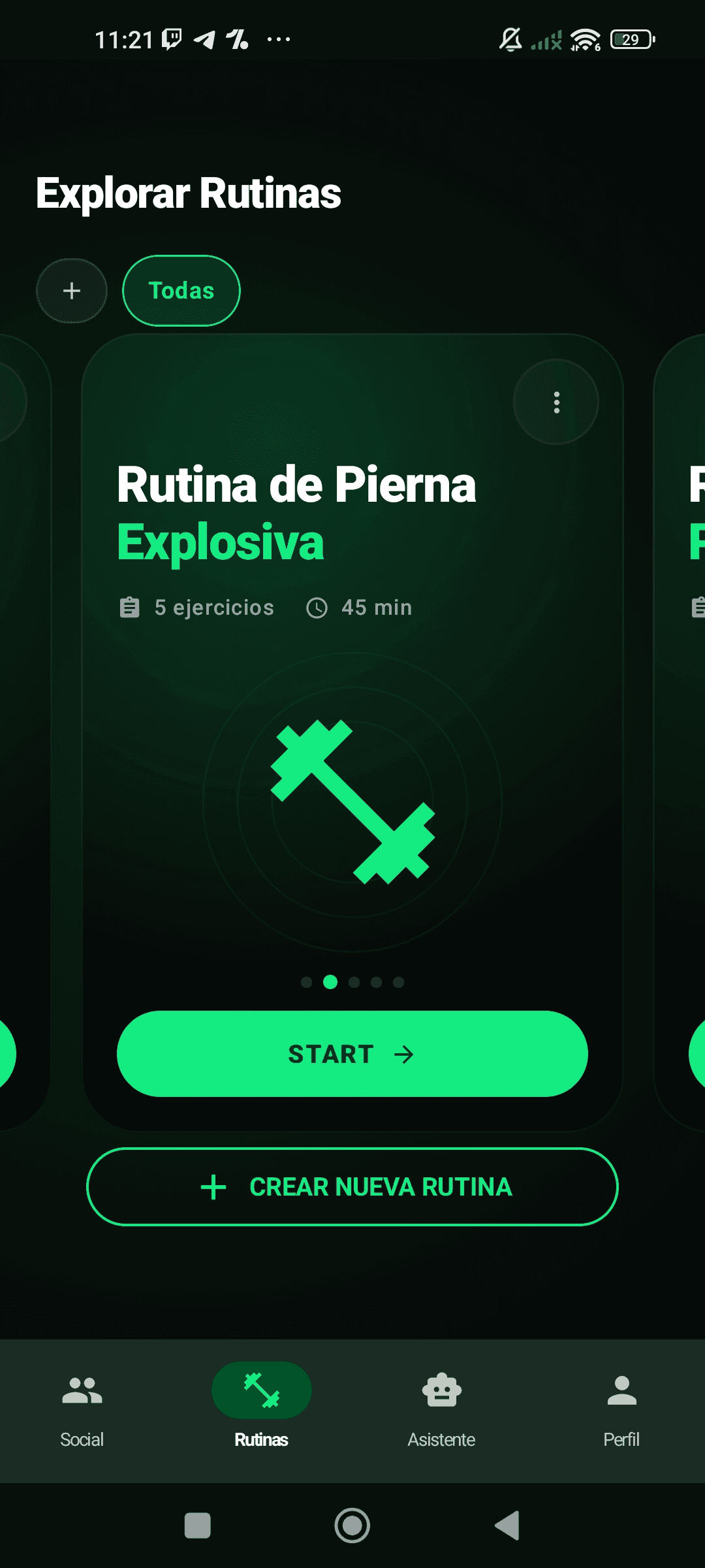 Rutinas & Series